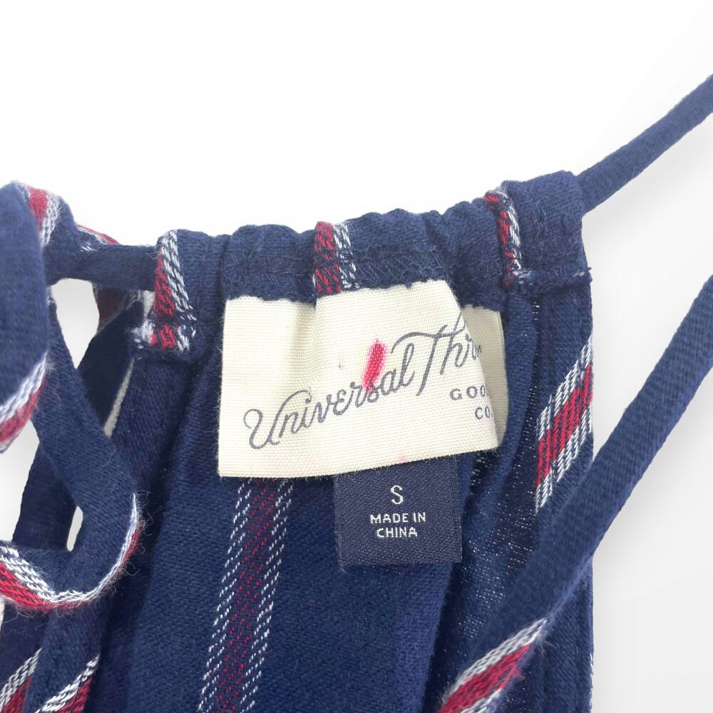 Universal Thread Blue Red Striped Sleeveless Jump… - image 3